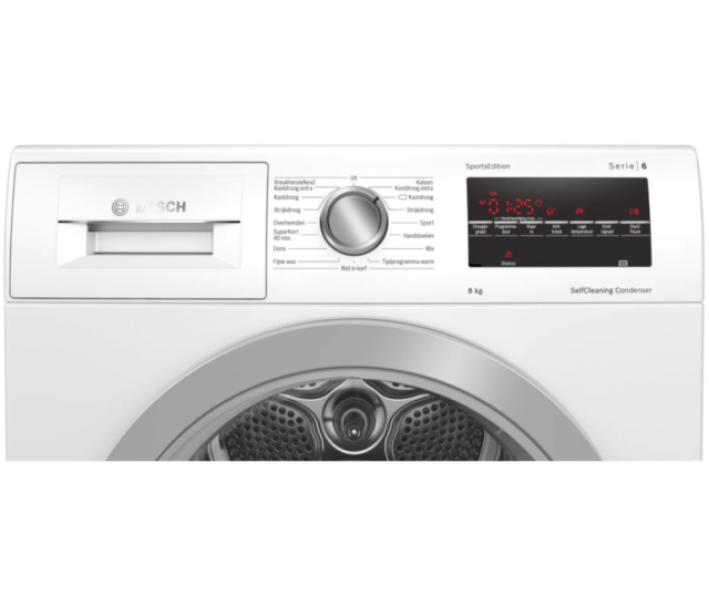 Bosch WTW85495NL  warmtepomp droger - 8 kg.