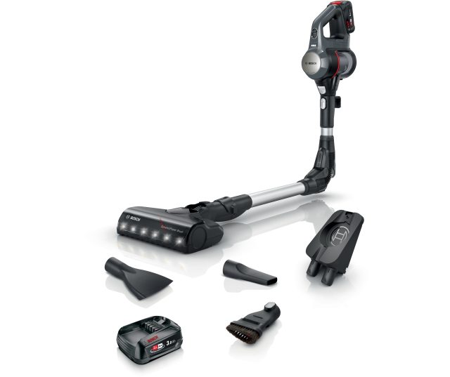 Bosch BBS712A DynamicPower Brush stofzuiger compleet met accessoires en batterij