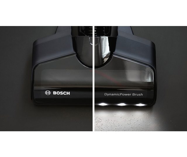 Bosch BBS712A DynamicPower Brush zuigmond bovenaanzicht en filterzuiver detail