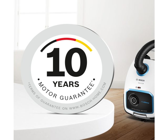 Bosch BGB6SIL1 stofzuiger wit - super stil ProSilence