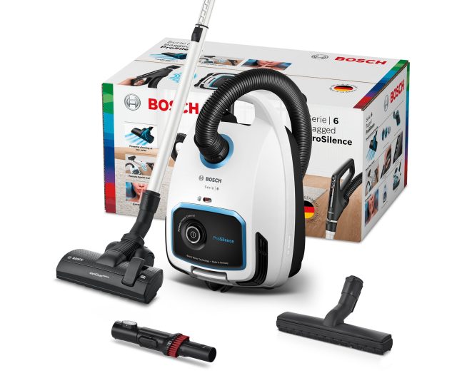 Bosch BGB6SIL1 stofzuiger wit - super stil ProSilence