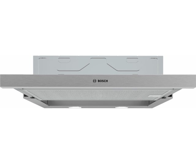 Bosch DFM064W55 afzuikap bovenaanzicht achterkant met montagebeugels zichtbaar