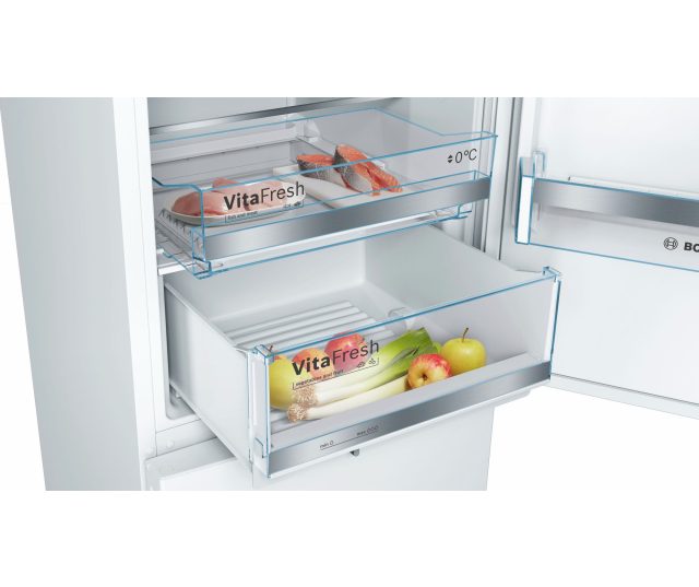 Bosch KGE36AWCA koelkast wit - 186 cm. hoog