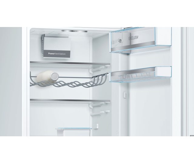 Bosch KGE36EWCP koelkast wit - 186 cm. hoog