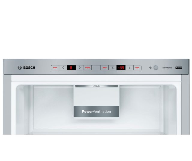 Bosch KGE39ALCA rvs-look koelkast - 201 cm. hoog