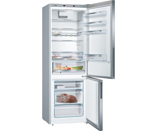 Bosch KGE49VI4A rvs koelkast - NoFrost en 70 cm. breed