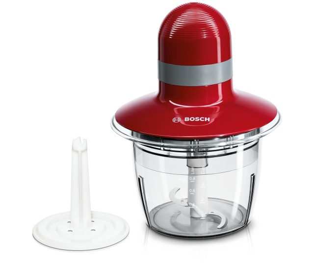 Bosch MMR08R2 complete set met kom, losse kneedhaken en deksel