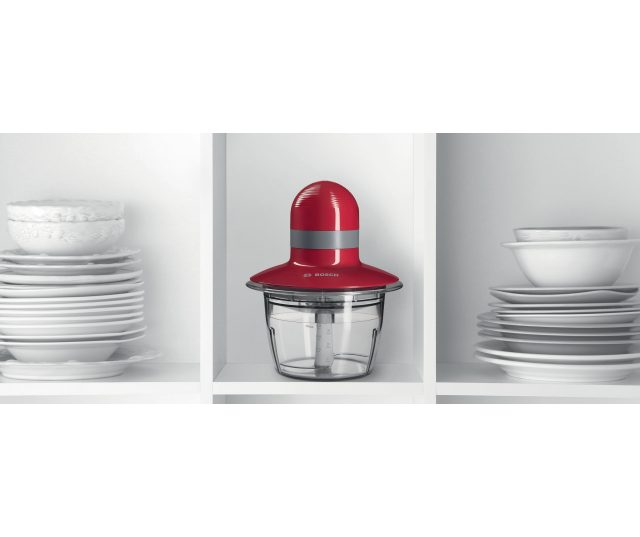 Bosch MMR08R2 volledig zijprofiel met transparante kom en aanhefing