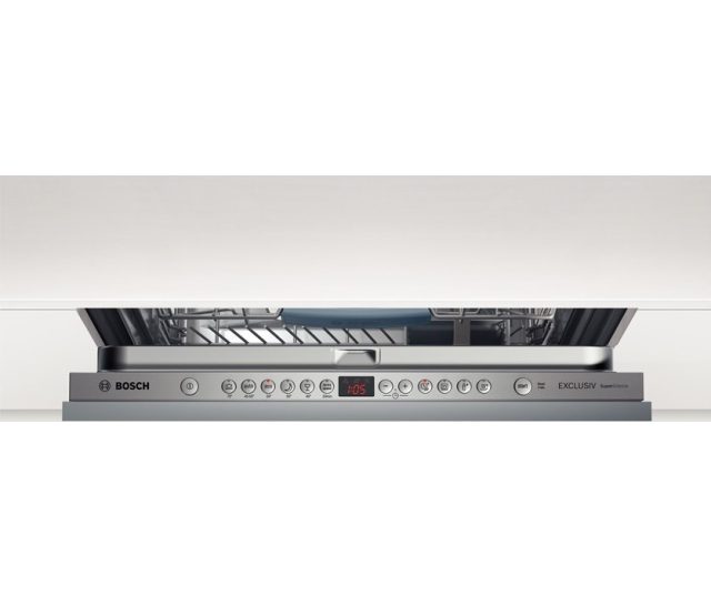 Het bedieningspaneel van de Bosch SMV86M50EU inbouw vaatwasser