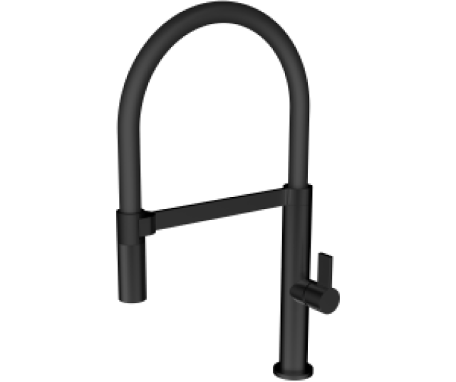 Caressi CA1112BK ECO inbouw keukenkraan