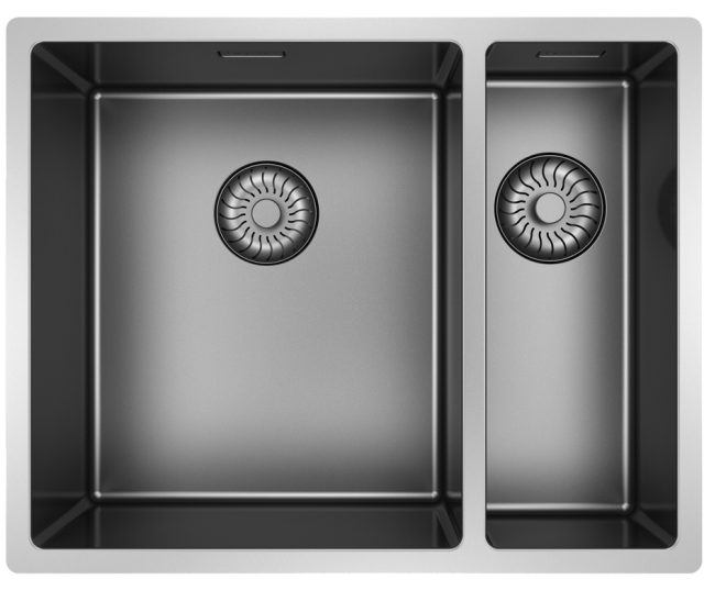 Caressi CAPP3415R10GM inbouw spoelbak