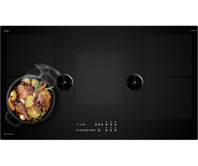 CASO inductie kookplaat met afzuiging inbouw C9 AIR EK