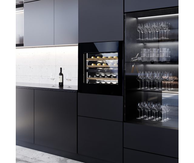 CASO WineDeluxe WD 24 inbouw wijnkoelkast - nis 60 cm.