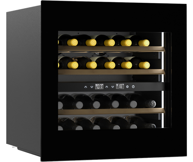 CASO WineDeluxe WD 24 inbouw wijnkoelkast - nis 60 cm.