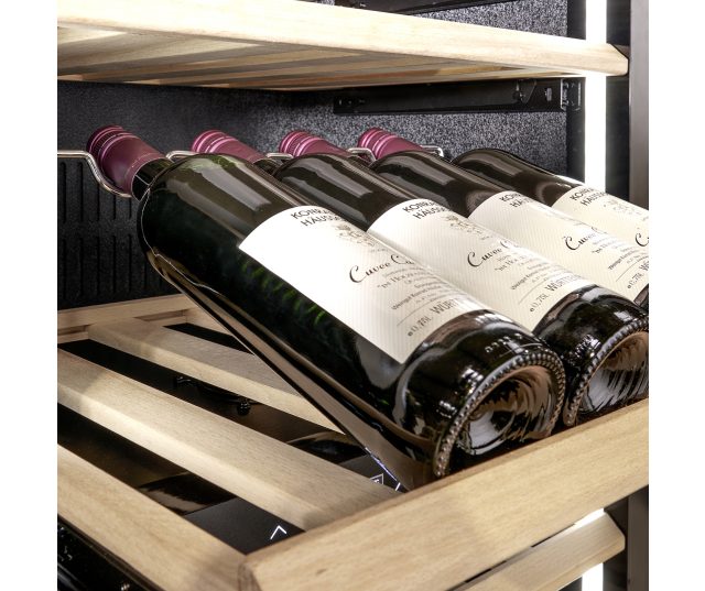 CASO WineDeluxe WD 60 inbouw wijnkoelkast - nis 122,5 cm.