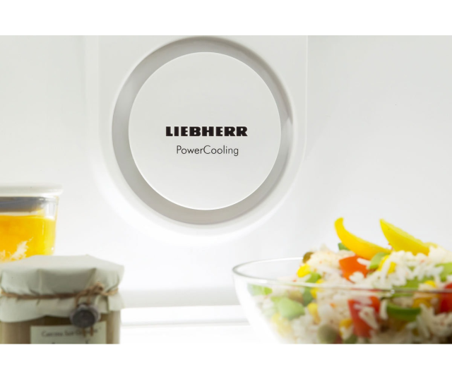 Het PowerCooling systeem in de Liebherr CNP3913 zorgt voor een gelijkmatige verdeling van de temperatuur