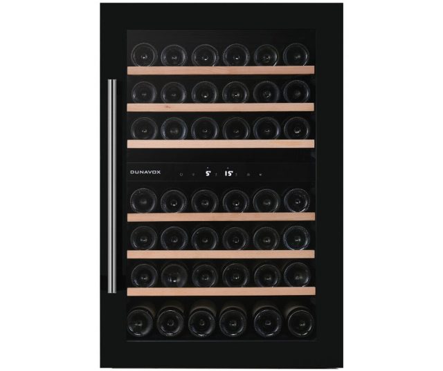 Dunavox DAB-42.117DB inbouw wijnkoelkast - zwart