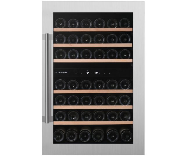 DUNAVOX wijnkoelkast inbouw rvs DAB-42.117DSS