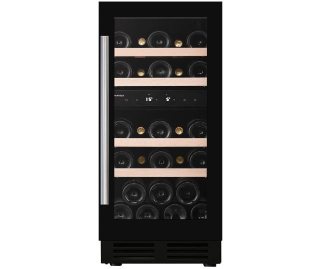 DUNAVOX wijnkoelkast inbouw zwart DAUF-32.78DB