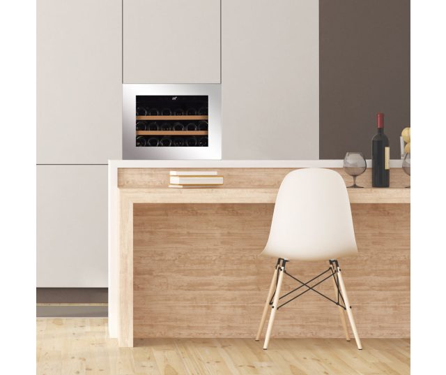 Dunavox DAVG-18.46SS.TO inbouw wijnkoelkast - rvs