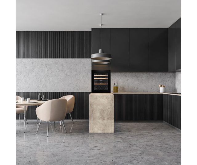 Dunavox DAVG-32.80DB.TO inbouw wijnkoelkast - zwart