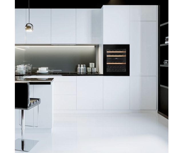 Dunavox DAVG-32.80DB.TO inbouw wijnkoelkast - zwart