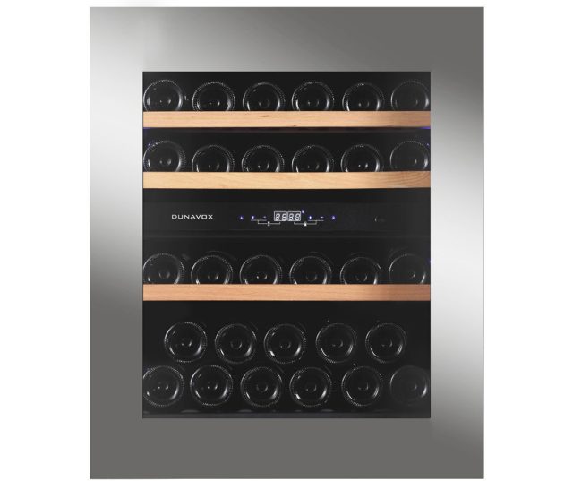 DUNAVOX wijnkoelkast inbouw rvs DAVG-32.80DSS.TO