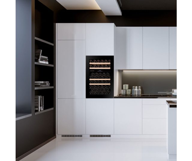 Dunavox DAVG-49.116DB.TO inbouw wijnkoelkast - zwart
