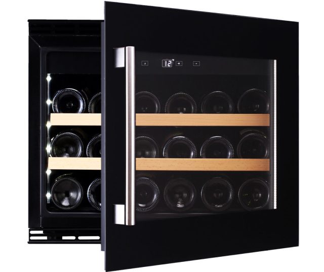Dunavox DAVS-18.46B inbouw wijnkoelkast - zwart