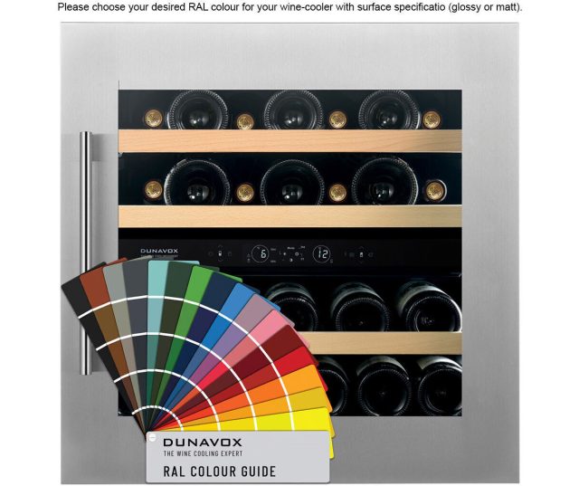 DUNAVOX wijnkoelkast inbouw DVS-25.65DC