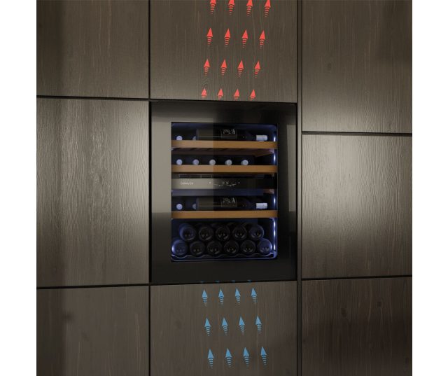 Dunavox DVS-70.185DC inbouw wijnkoelkast