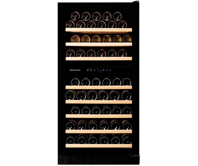 DUNAVOX wijnkoelkast zwart DX-94.270DBK