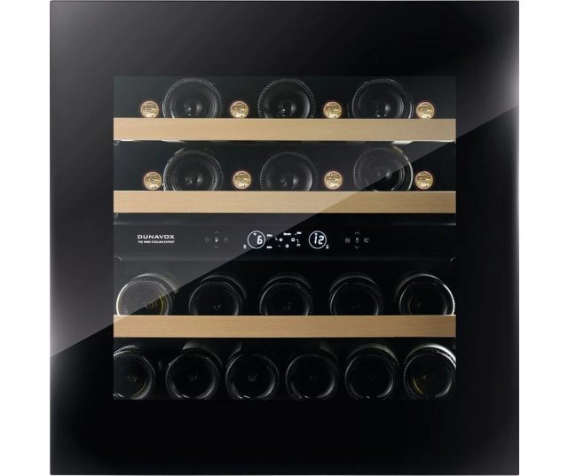 DUNAVOX wijnkoelkast inbouw zwart HORIZON DVH-25.65DB.TO