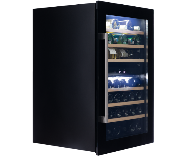 Dunavox DAB-42.117DB inbouw wijnkoelkast - zwart
