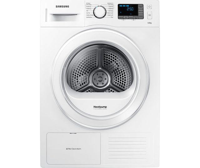 Samsung DV80F5E5HGW warmtepomp droger