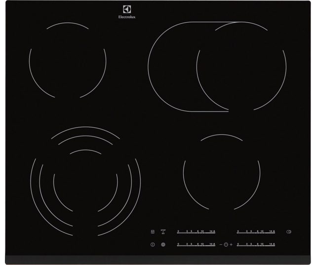 Electrolux EHF6547FOK keramische kookplaat