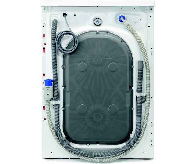 Foto van de achterzijde van de Electrolux EWF1697HNW wasmachine