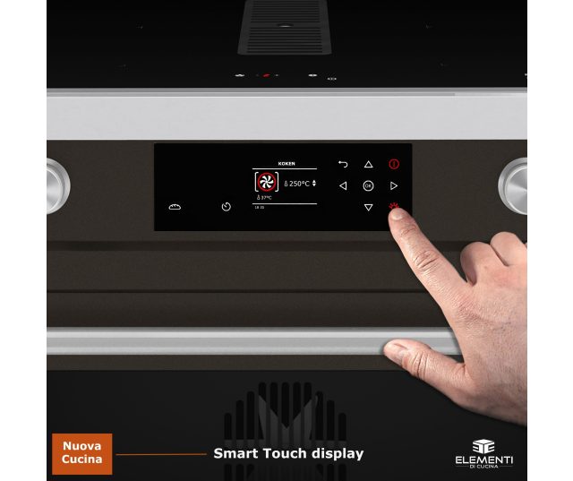 Elementi di Cucina fornuis met afzuiging - 90 cm breed