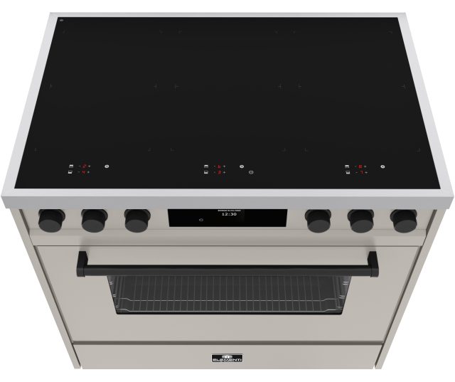 Elementi di Cucina EM9036-SCS-IX-B inductie sand clay stone fornuis