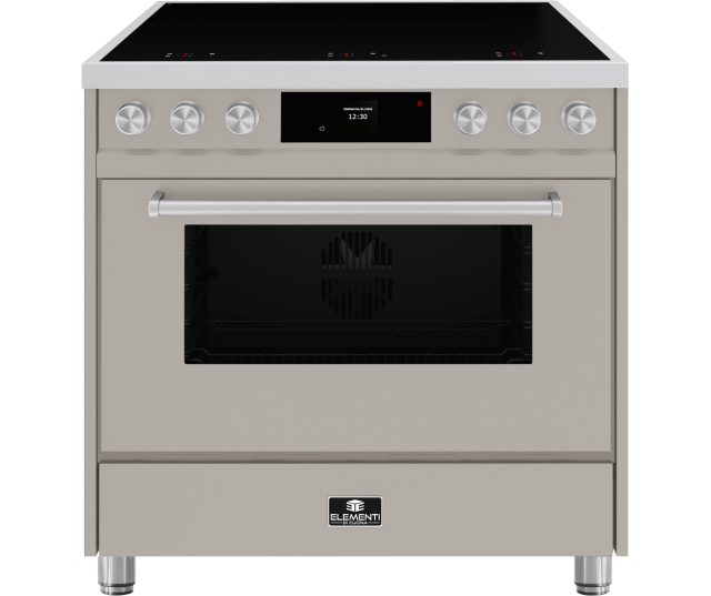 Elementi di Cucina EM9036-SCS-IX-S inductie sand clay stone fornuis