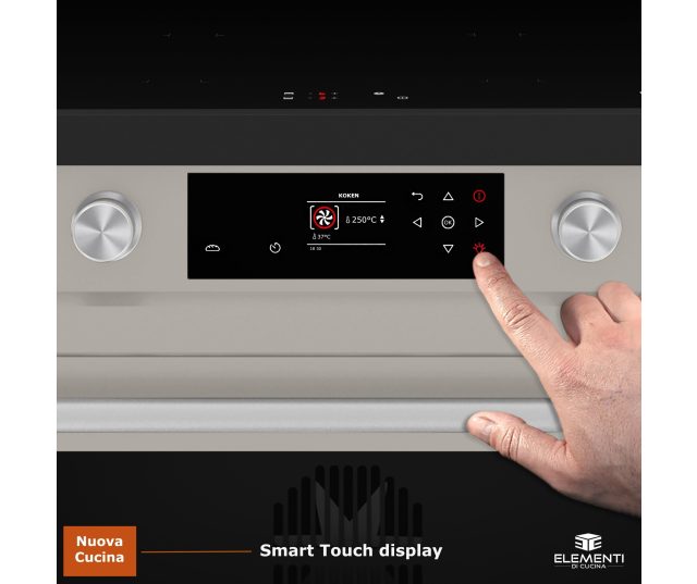 Elementi di Cucina EM9036-SCS-MZ-S inductie sand clay stone fornuis
