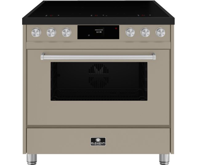 Elementi di Cucina EM9036-TSF-MZ-S inductie taupe stone falk fornuis