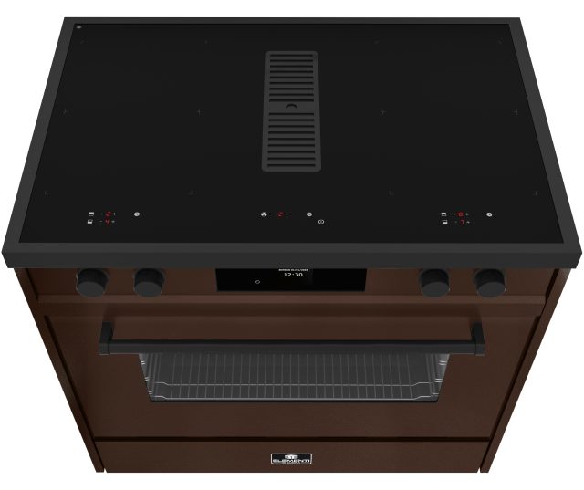 Elementi di Cucina IM9034-CCH-MZ-B inductie chocolate copper hammer fornuis
