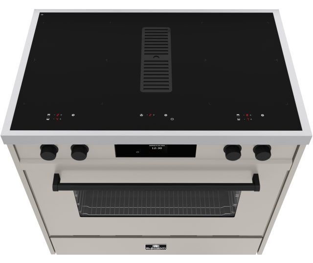 Elementi di Cucina IM9034-SCS-IX-B inductie sand clay stone fornuis