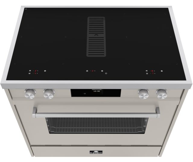 Elementi di Cucina IM9034-SCS-IX-S inductie sand clay stone fornuis