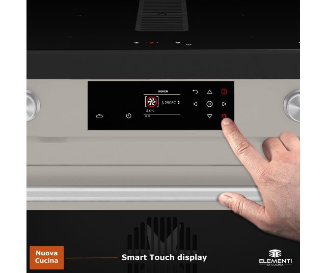 Elementi di Cucina IM9034-SCS-MZ-S inductie sand clay stone fornuis