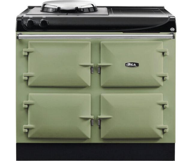 AGA fornuis AGA fornuis inductie eR3 Compact 100 4-deurs Olivine