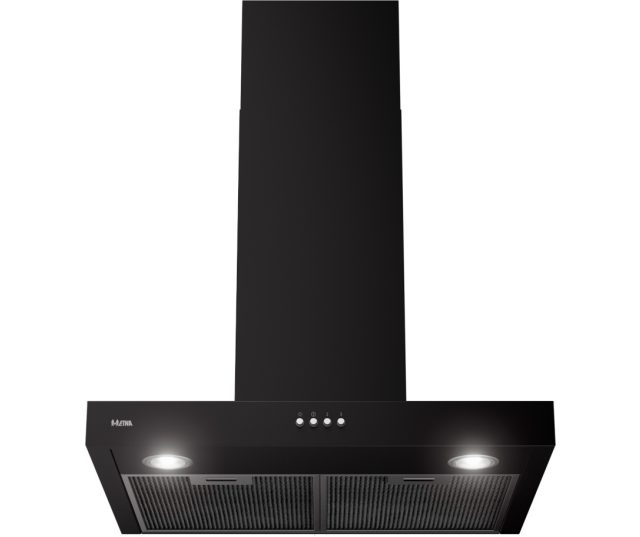 ETNA afzuigkap wand zwart AB260ZT