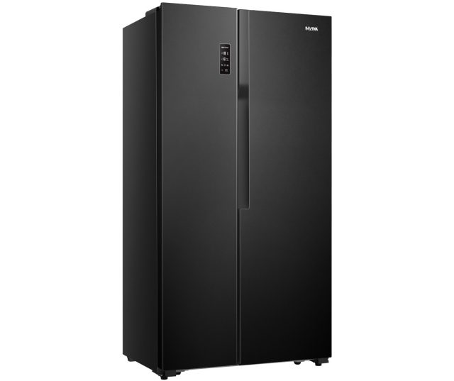 Etna AKV578ZWA side-by-side koelkast - blacksteel