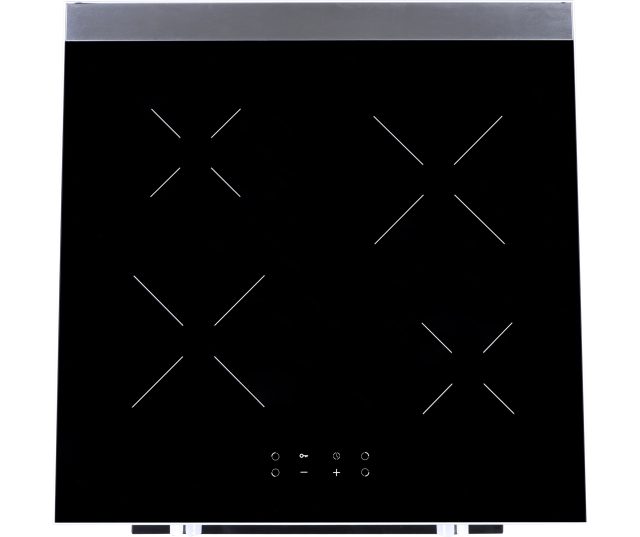 ETNA FI460WIT kookplaat detail inductie-zones met kruispatroon
